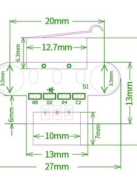 3D打印主板配件机械轻卧式限位限位开机Endstop卧式触行程关复位
