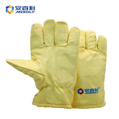 安百利ABL-S517 耐高温500度手套 不掉屑不发尘芳纶材质防护手套