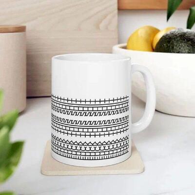 350ML Ceramic Coffee Mug Hidden Message Mug Ceramic Coffee