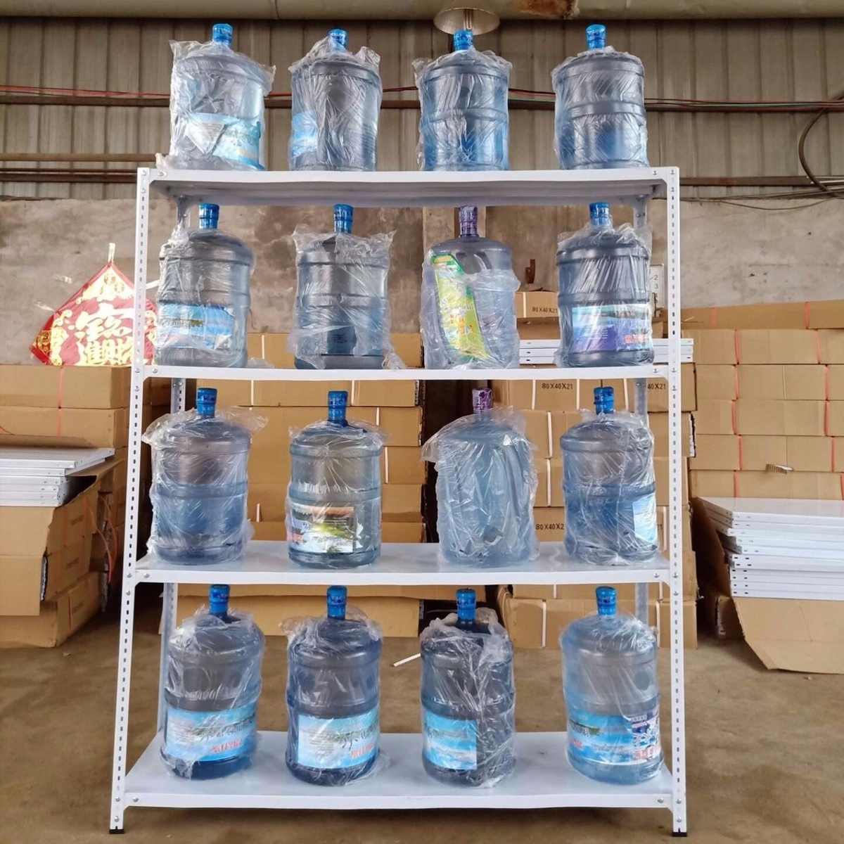 角钢货架仓库超市展示货物架家用可调节多层储物架仓储置物架