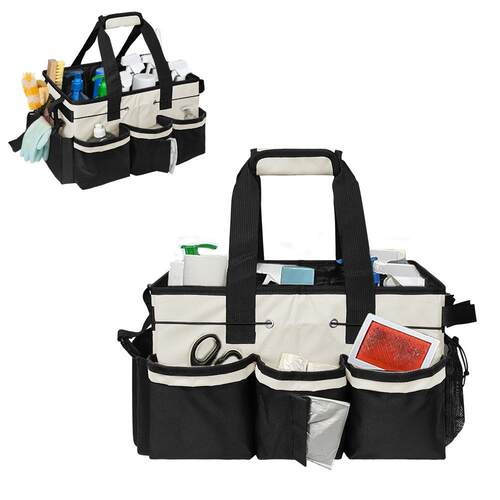 现货直供管家和清洁工的大型清洁袋洗车用品手提袋 cleaning bag