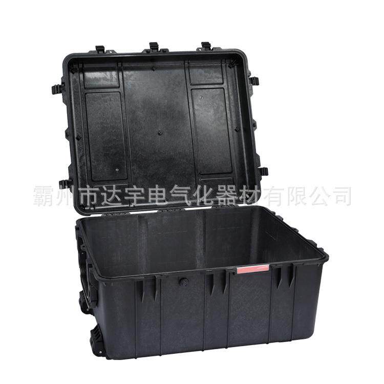 PP合金携行箱拉杆箱多用途塑料工具箱器材收纳箱注塑设备箱密封箱