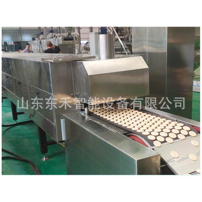 熊仔饼空心注芯巧克力浇注机饼干注心机生产线小型饼干机