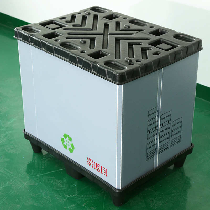 肉制品物流周转箱 肉制品长途运输塑料pp围板箱包装物流周转箱