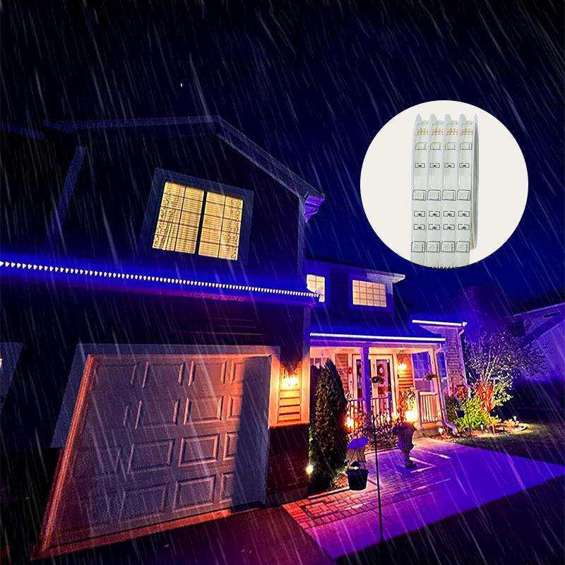 厂家直销彩色灯带家用商用隐形装饰氛围灯带灵活裁剪遥控整套灯带