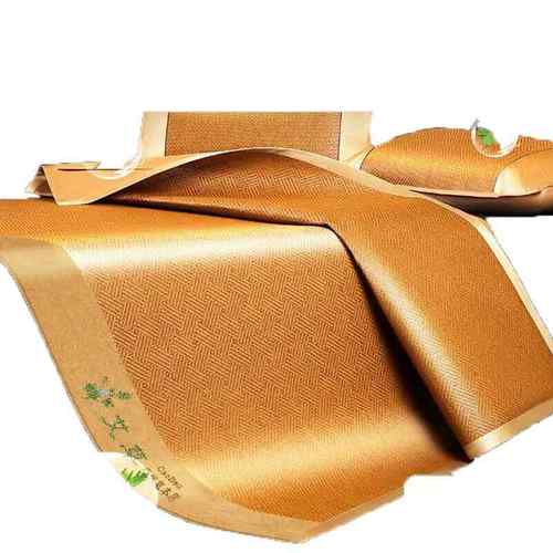 新款艾草凉席夏天人学生宿舍夏季冰丝天然藤席炕席草席四季通用