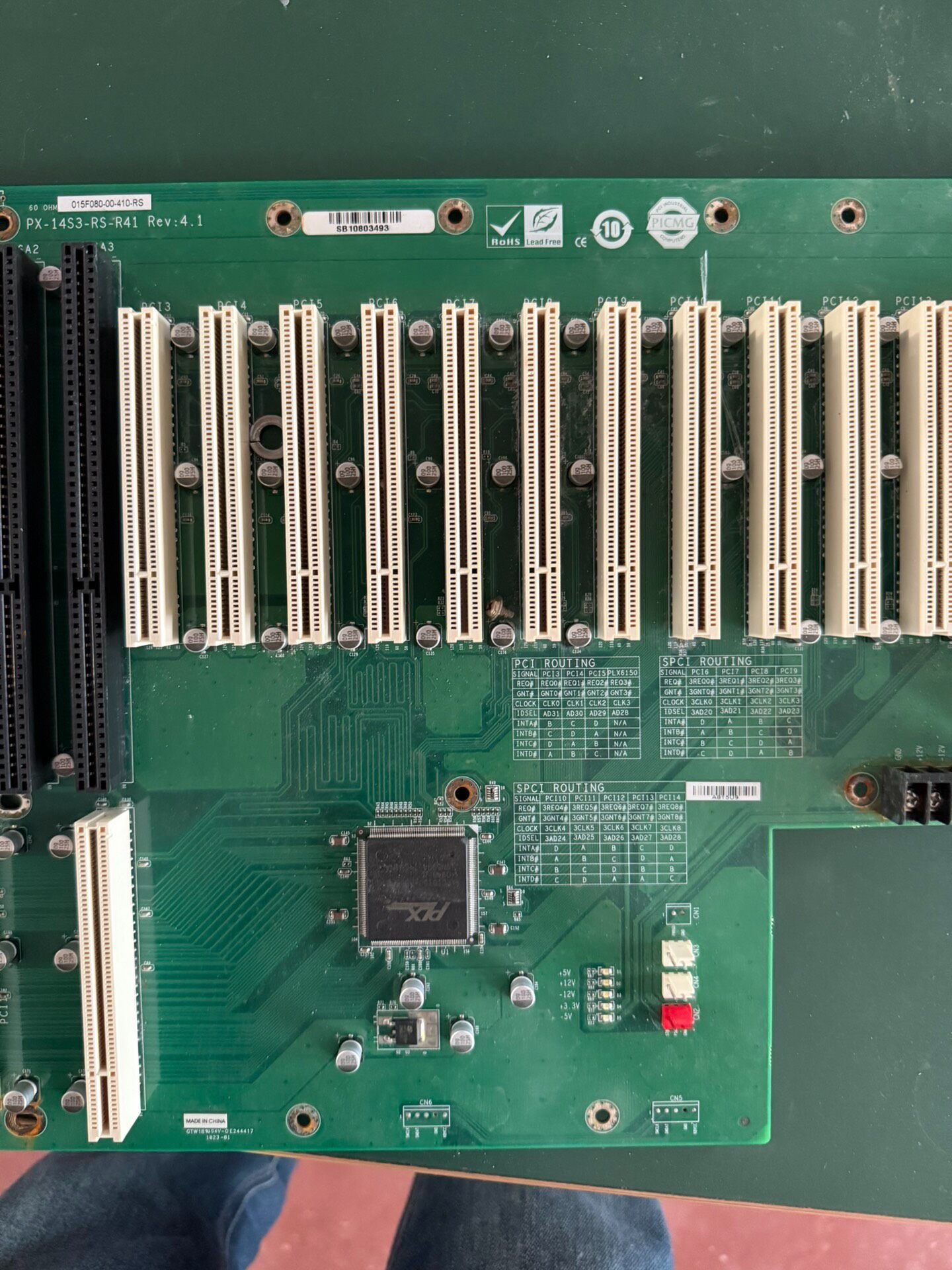 威达工控机底板 PX-14S3-RS-R41 Rev:4.1