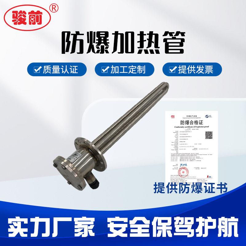 防爆法兰加热管双头电热管导热油加热器不锈钢电加热管220V380V