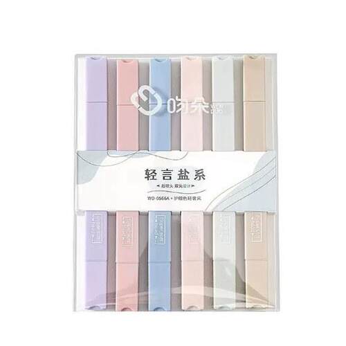 Color highlighter a set of 10 color marker pens萤光记号笔