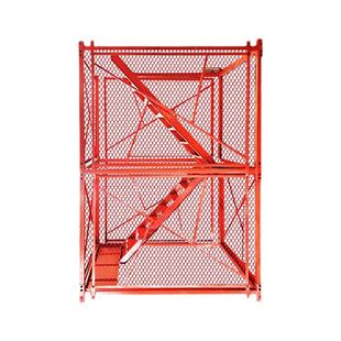 厂家供应梯笼基坑安全爬梯组合框架梯笼爬梯组合式爬梯安全梯笼