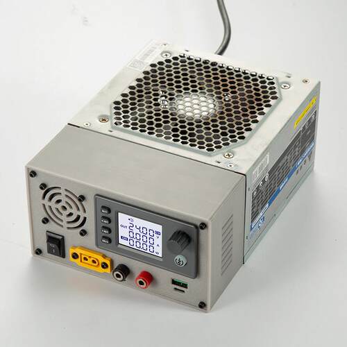 ATX电脑旧电源改装可调电源和PD100W快充SW3518模块SK120x150c