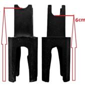 建筑马凳1000个 楼板基础垫块钢筋保护层混凝土塑料加厚马登支架