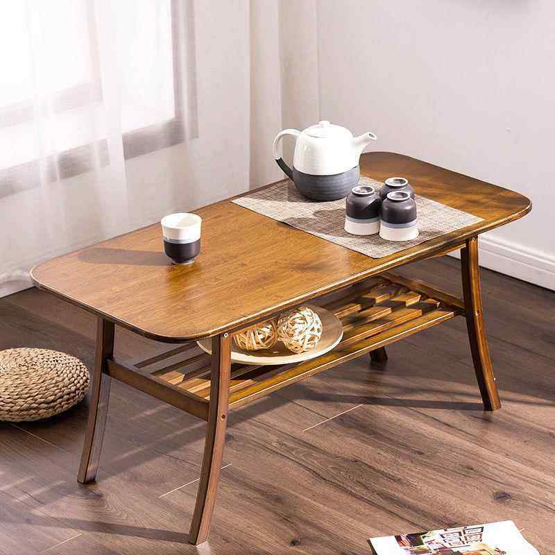 茶几简约客厅小户型北欧现代实木中式茶桌矮桌榻榻米喝茶桌子