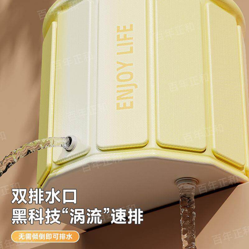 加厚款家用浴缸成人有盖全身成人浴桶泡澡桶可折叠免安装耐用大人