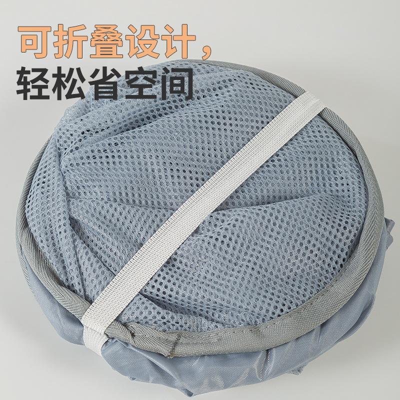 可折叠透气网格衣服收纳脏衣篮