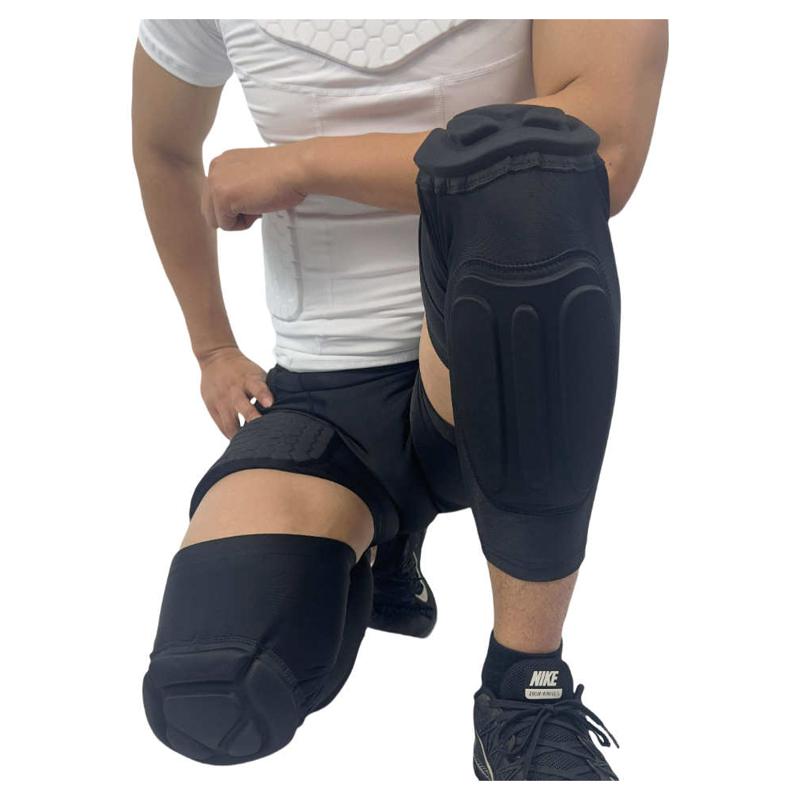 篮球护膝足球护小腿护具户外运动旅游骑行防摔防风保暖护腿