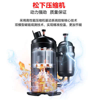 电梯专用空调冷暖2匹一体机小1P大1P无滴水静音轿厢轿顶空调电缆