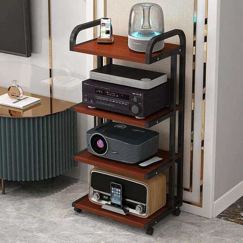 功放机架音响音箱机柜CD胆机hifi器材可移动置物架打印机架脚架柜