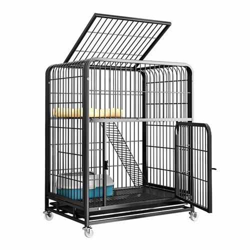 猫笼家用室内猫别墅超大自由空间一体小型带厕所猫舍屋猫咪笼子