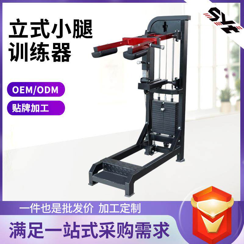 立式小腿训练器蝴蝶夹胸推胸举肩训练器内收外展大腿内外侧一体机