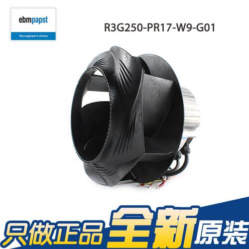 R3G250-PR17-W9/G01 德国ebmpapst风扇EC节能改造FFU离心风机