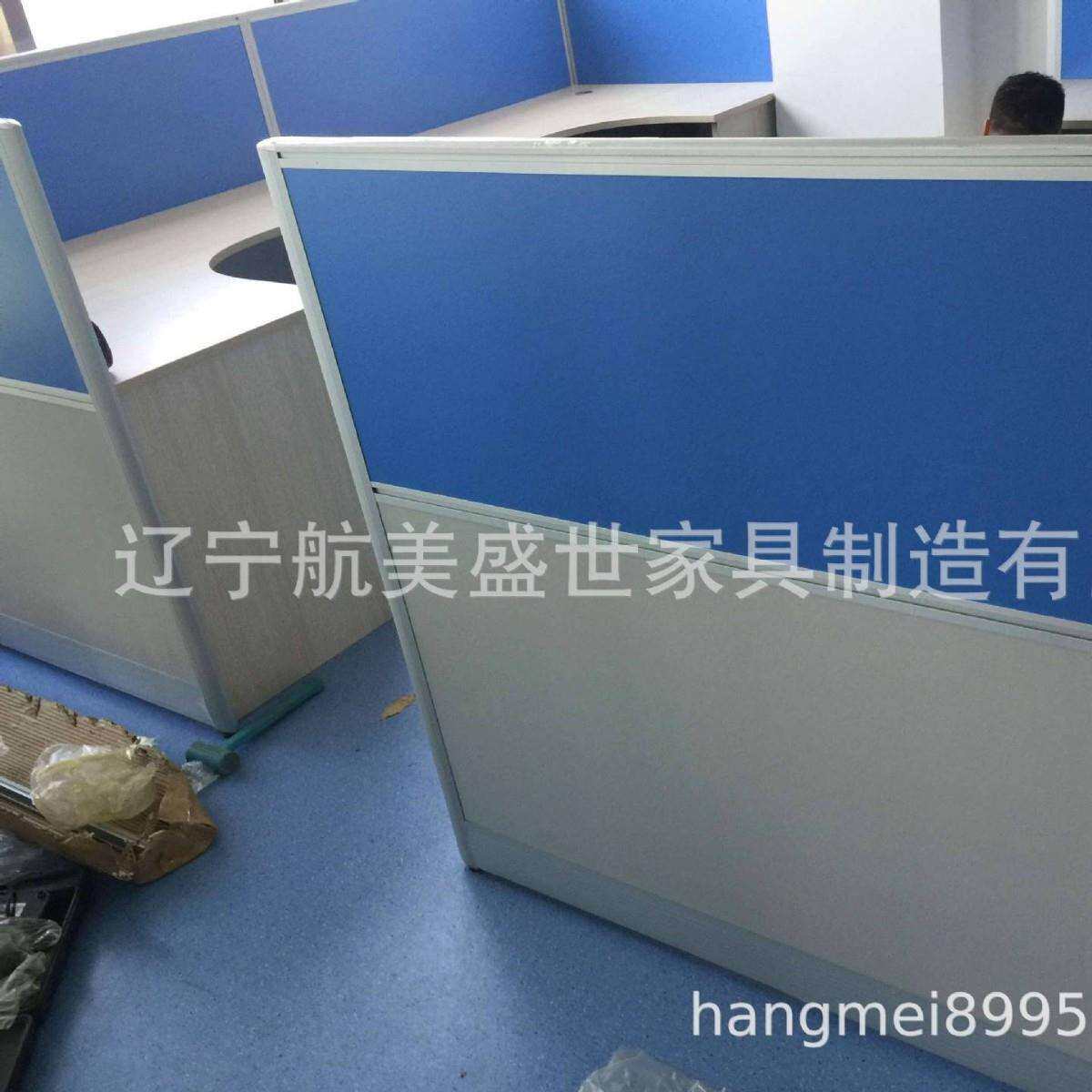 通辽兴安盟办公隔断桌 灰白配套浅灰 奈曼旗时尚办公桌椅库伦桌椅
