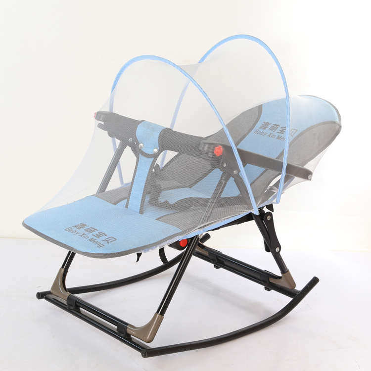 哄睡神器萝卜蹲哄孩子睡觉摇摇床婴儿上下0一3岁宝宝摇摇椅斜躺椅