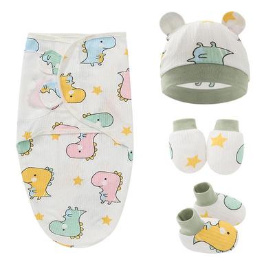 set four-piece cover foot gloves hat bag sleeping silkworm