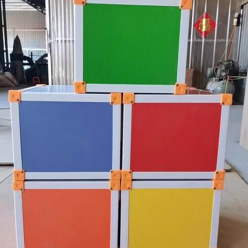 音乐凳彩色六面体凳幼儿园学校合唱凳组合阶梯积木凳口才班凳子