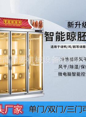 丽麦智能恒温晾胚柜单双门烤鸭风干柜/吹皮机/风干房大容量大空间
