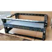 机架置物架 电脑伺服器开放式 HL简易嵌入式 机柜