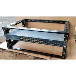 HL简易嵌入式机柜 电脑伺服器开放式机架置物架