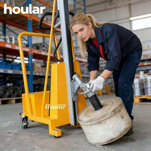HOULAR无电腿动工位HOULAR车升降车EZ-1M00-1-SF迷你款7卷膜卷筒
