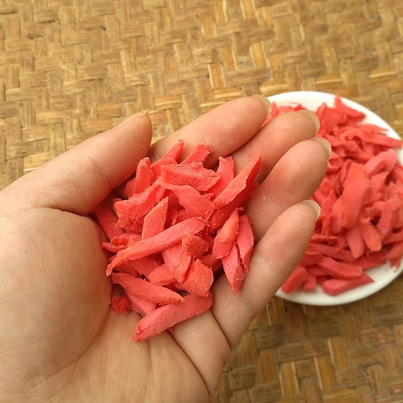 湖南特产自制红姜丝块咸甜辣五味金梅姜干片坨办公室零食500g包邮