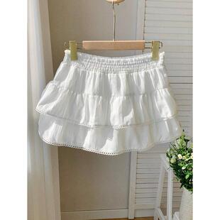 V 17949 Girl's Anti-exposure Puff Cake Skirt 女童防走光蓬蓬