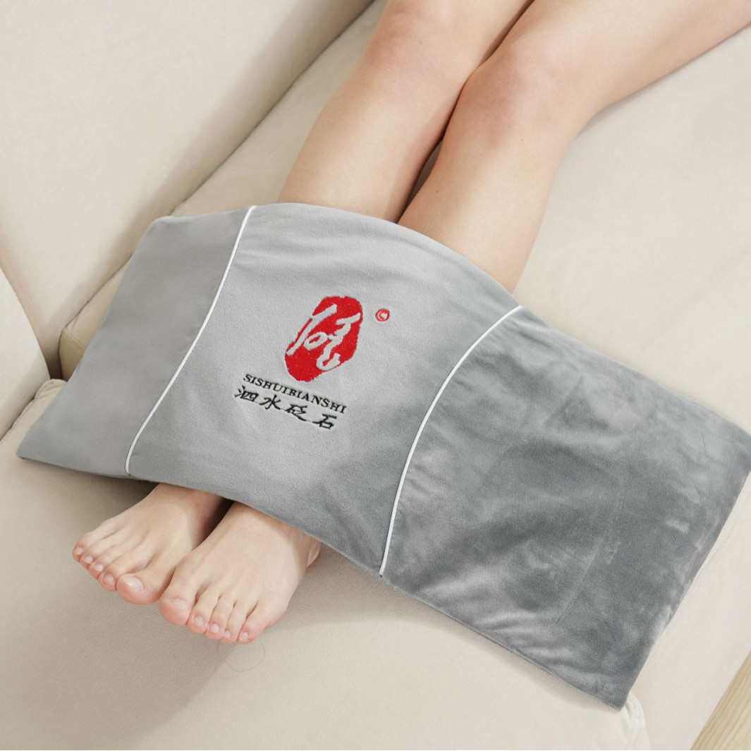 泗水砭石电加热温灸热敷包护腰护腹全身通用养生热敷袋