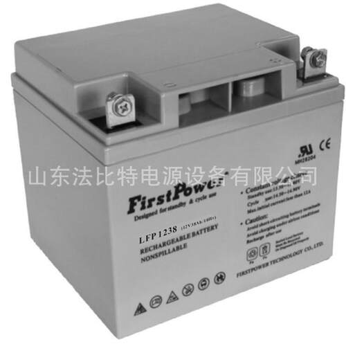 FirstPower一电铅酸蓄电池LFP1233L免维护12V33Ah质保一年 含税运