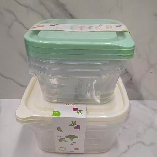 Minimalist Home Food and Fruit Storage Containers, Plastic F