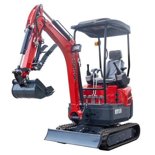 HT8人单操果控多地形HT18挖机 1农用园工程室内破碎挖土小型勾机