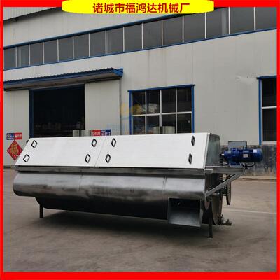 五花肉片炸油锅自动出渣搅拌型猪牛羊肉炼油锅油脂加工设备