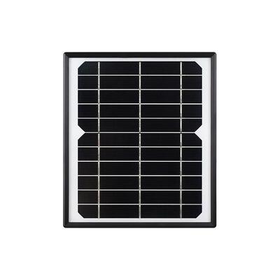 单晶硅太阳能板Solar Panel (5.5V 6W)光伏板发电板 钢化玻璃面板