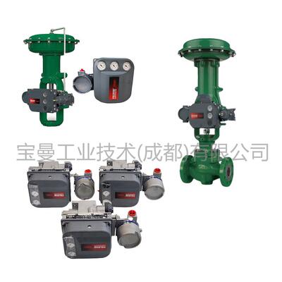 Fisher费希尔ET控制阀带DVC6200/DVC2000定位器梅索78-80减压阀