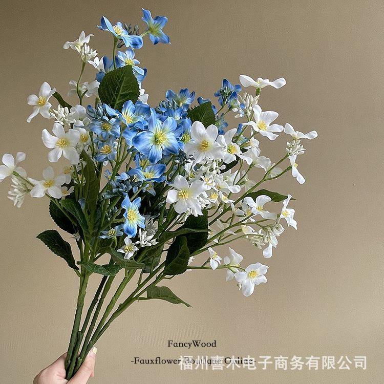 仿真木油桐花仿真迷你美蝶花小配花清新感拍照道具花艺设计