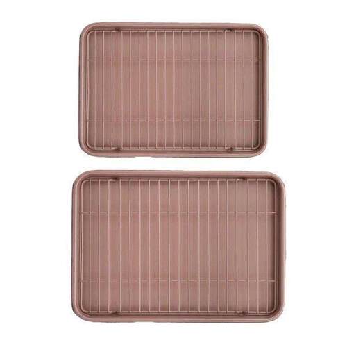 Baking Sheet with Rack Set, Nonstick Cookie Pan, Thick