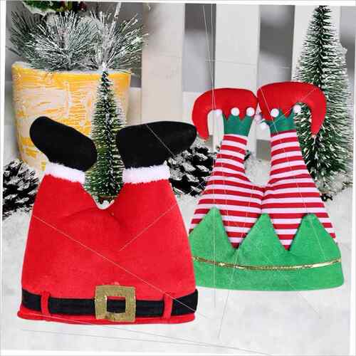 Santa hat pants hat elf hat Christmas party gift 圣诞帽