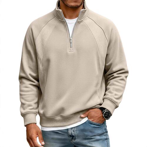 2026 Half Zipper Men