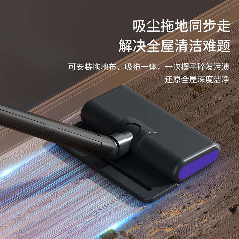 新款直销跨境无线吸尘器家用大功率吸力手持式小型除螨仪猫毛吸拖