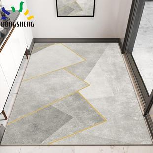 高档东地垫进北门家用入户欧简门垫大面约积入户门定制门口门升厅