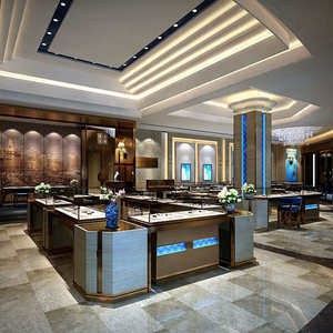 烤漆展会陶瓷展柜珠宝首饰玻璃柜台玉器展柜博物馆陈列柜展览柜台