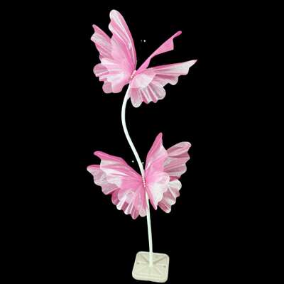 整套仿真立体蝴蝶落地氛围浪漫婚礼节日装饰背景影楼摄影道具跨境